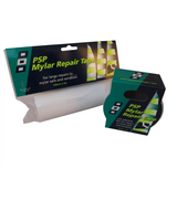 Adhésif réparation de voile Mylar/Monofilm - Transparent, rouleau de 50mm x 3m, conçu pour voiles et hublots.