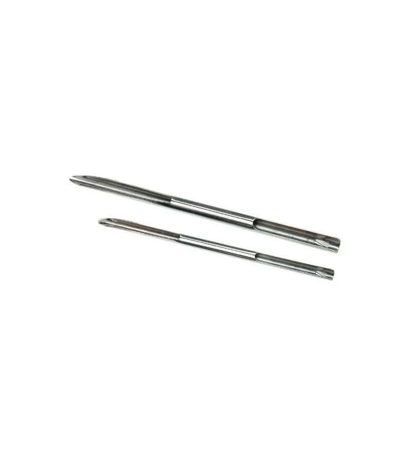 Aiguilles à épisser 3 et 6 mm, kit de 2 aiguilles INOX pour épissures faciles.