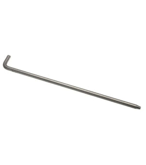 Aiguillot inox Ø8mm en acier inoxydable, diamètre 8 mm, longueur 250 mm, outil technique.