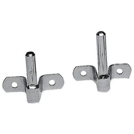 Aiguillot pour optimist 40 mm - Support en métal avec tige de 40 mm et Ø 8 mm, poids 60 g.