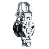Air Block double à Ringot 16 mm de Harken, poulie compacte avec roulement à billes en acier inoxydable.