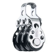 Air Block triple 16 mm, poulie compacte avec roulements en acier inoxydable pour rotation fluide et longue durée.