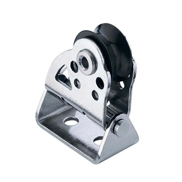 Airblock 16 mm Flip-flop, poulie légère en acier inoxydable avec roulements à billes robustes, diamètre 16 mm.