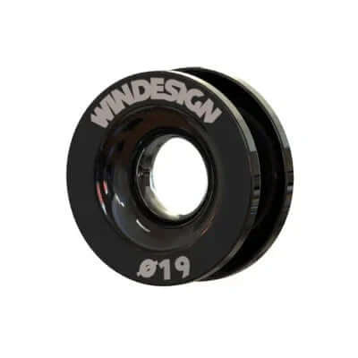 Anneau de friction 19MM en aluminium anodisé dur avec revêtement PTFE pour limiter la friction.