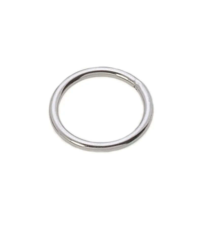 Anneau inox - Inox A4, épaisseur 3 mm, diamètre intérieur 20 mm, en acier inoxydable de qualité marine.