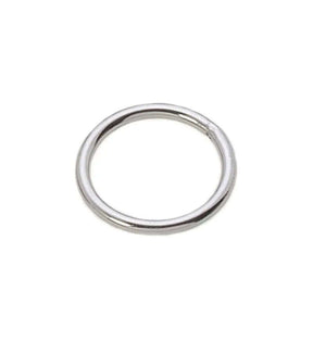 Anneau inox - Inox A4, épaisseur 3 mm, diamètre intérieur 20 mm, en acier inoxydable de qualité marine.