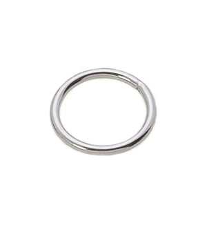 Anneau inox - Inox A4, épaisseur 3 mm, diamètre intérieur 20 mm, en acier inoxydable de qualité marine.