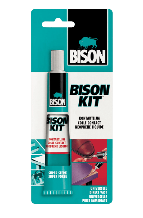 colle Bison 50ml en tube pratique pour réparations solides et rapides.