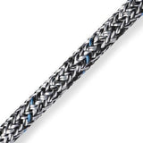 BLUE OCEAN DOUBLEBRAID 8mm cordage in double braid polyester with low elasticity and soft touch