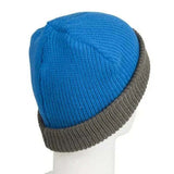 Bonnet en tricot flottant adulte, isolant et conçu pour rester flottant en cas de chute, vue arrière.