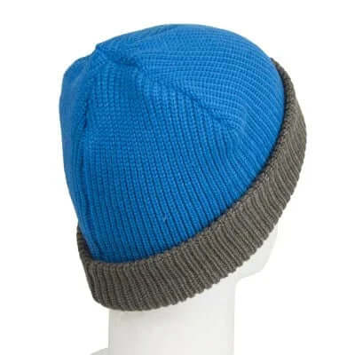 Bonnet en tricot flottant adulte, isolant et conçu pour rester flottant en cas de chute, vue arrière.