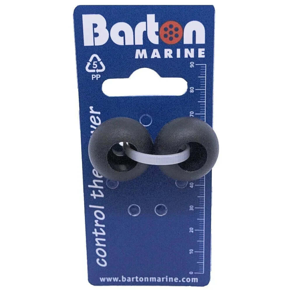Boules de butée x 2 pour cordage de Ø 6 mm, produit technique en plastique pour ajustement de cordage.