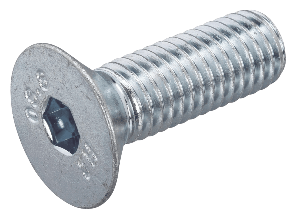 Boulon à tête plate empreinte hexagonale
