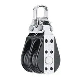 Bullet double câble 29mm poulie légère et compacte, conçue pour haute performance et fiabilité.