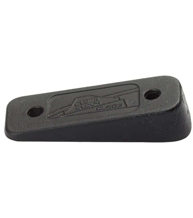 Cale pour Clam-Cleat mini en nylon inclinée, compatible avec coinceurs C274, C275 et C823.