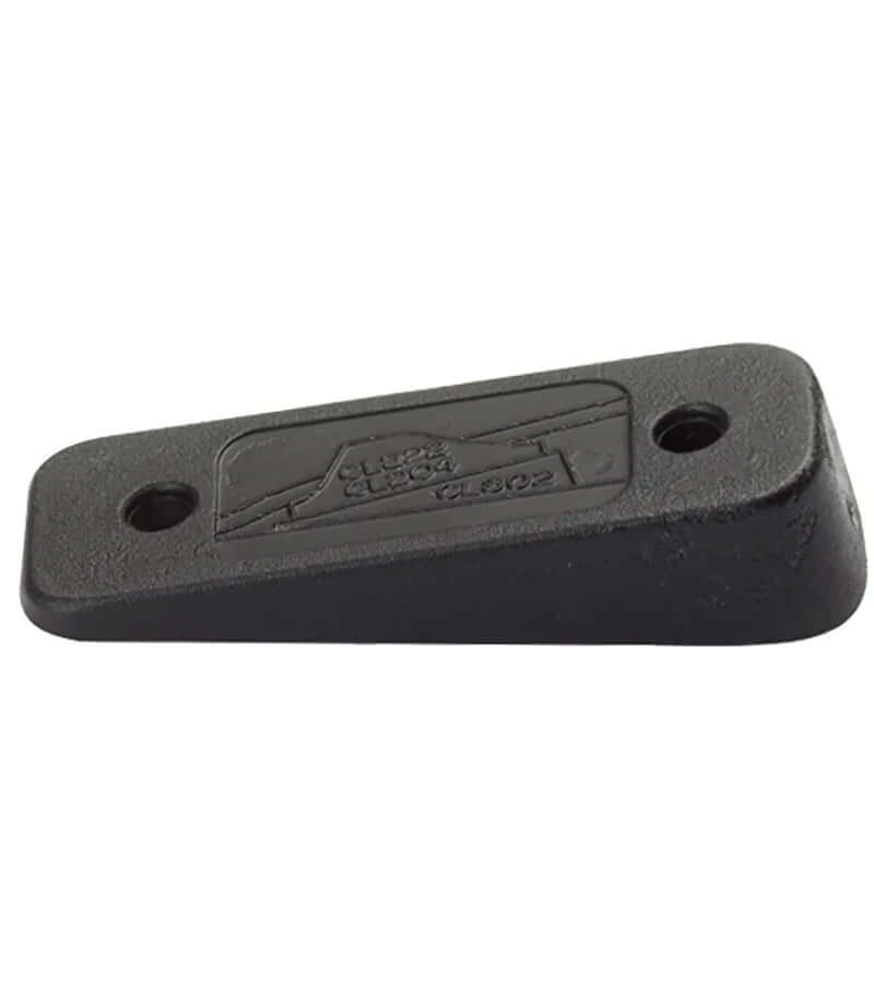 Cale pour Clam-Cleat mini en nylon inclinée, compatible avec coinceurs C274, C275 et C823.