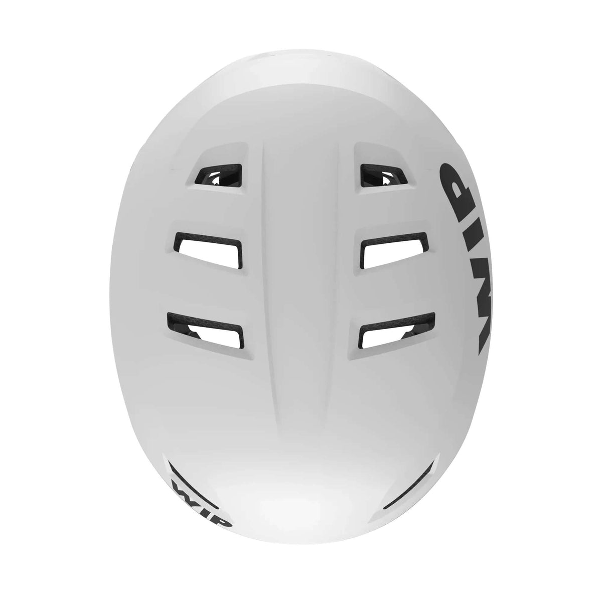 Casque PROWIP 2.0 vue supérieure, construction IN MOLD, design ventilé pour activités nautiques et urbaines.