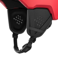 Casque PROWIP 2.0 avec strap et protections latérales en noir, conçu pour la sécurité en sports nautiques.