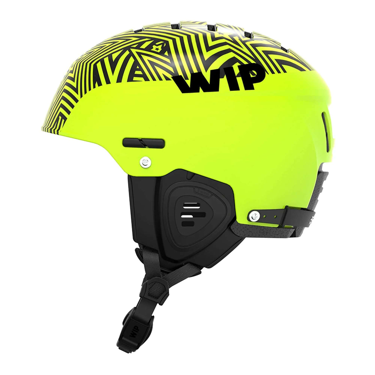 Casque WIFLEX PRO 2.0 vue latérale avec design lumineux et finition microshell en polycarbonate.