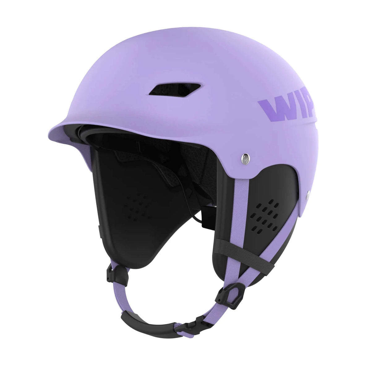 Casque de protection Wipper 2.0 violet avec coque résistante et système d'ajustement personnalisé.