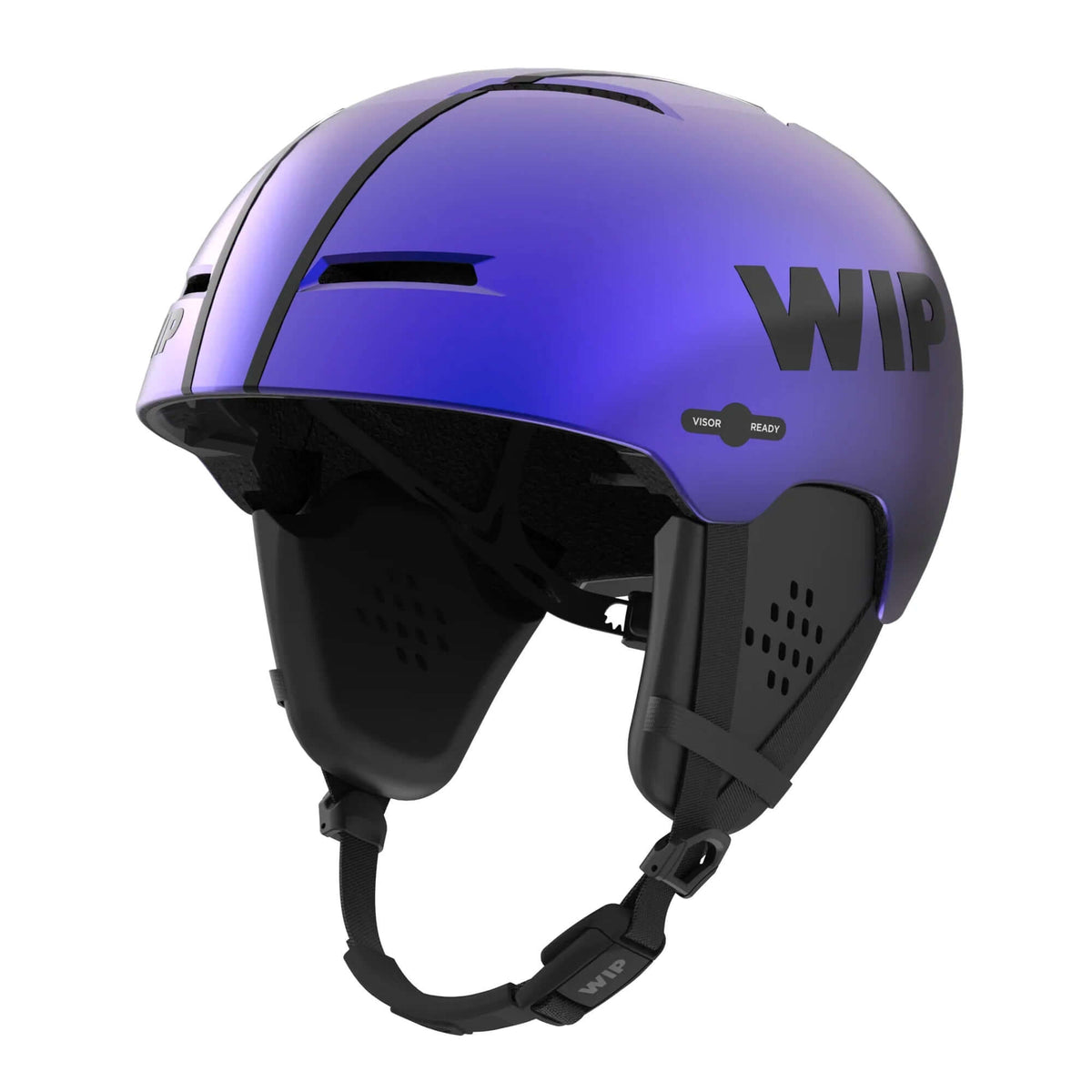 Casque X-OVER en violet, idéal pour le cyclisme léger avec absorption max des chocs.