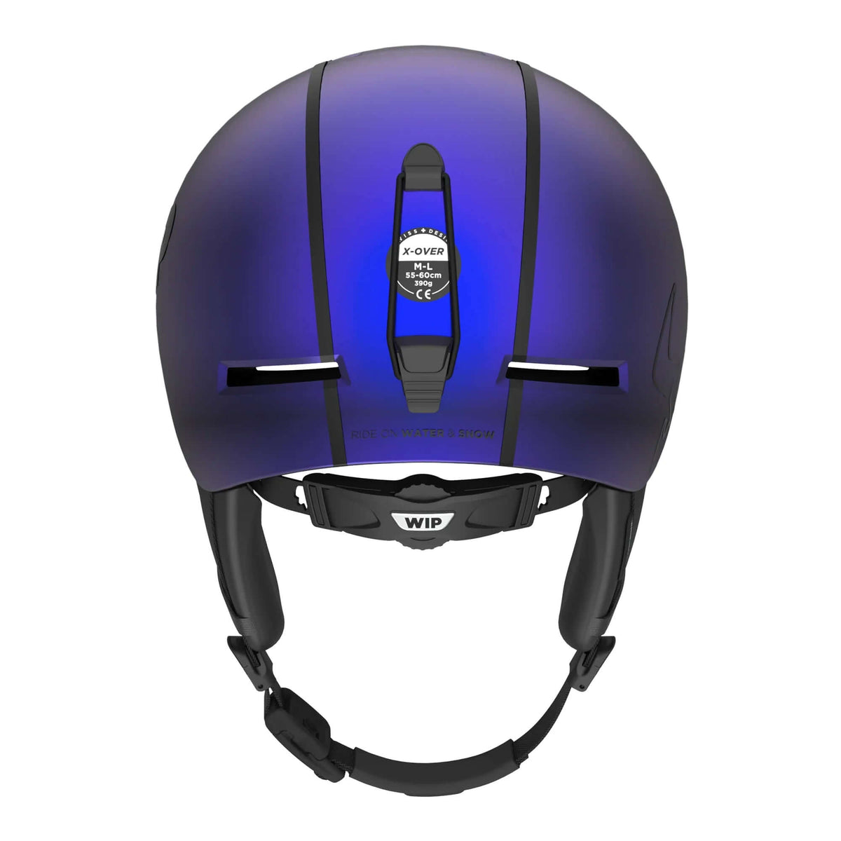 Casque X-OVER, casque de cyclisme léger avec conception IN MOLD pour un confort optimal et une protection accrue.