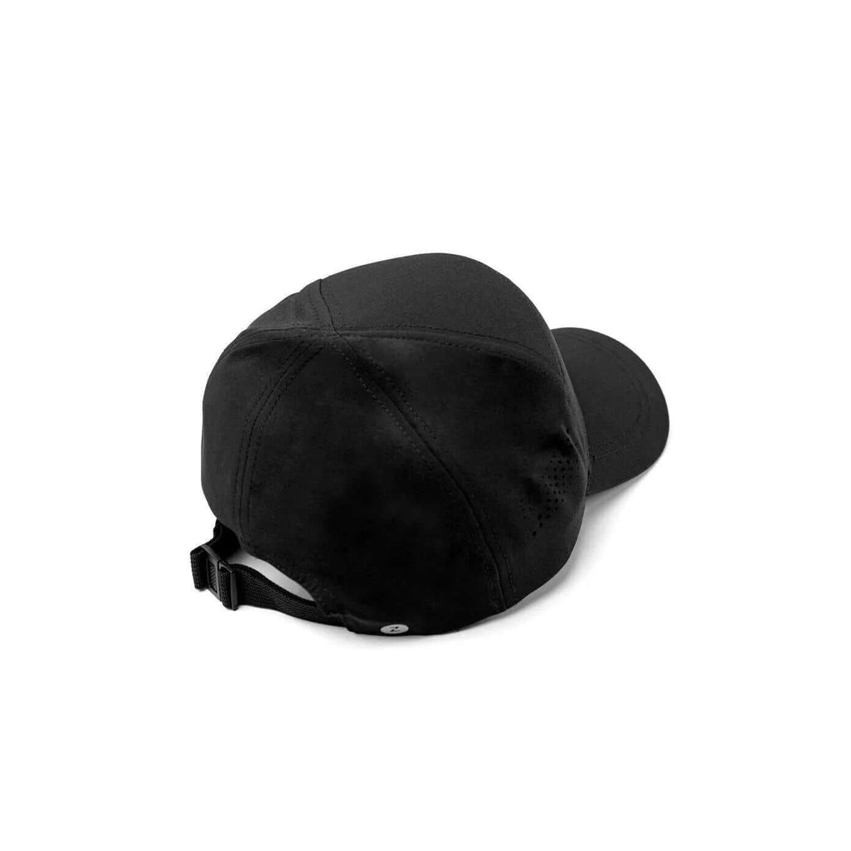 Casquette zhik anthracite vue arrière, tissu durable, ventilation découpée au laser.
