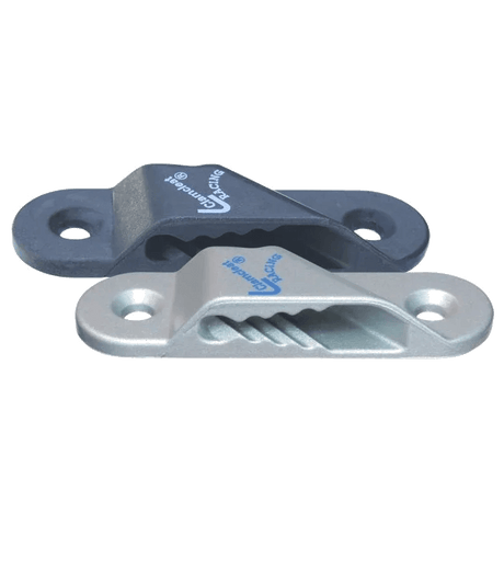 Clamcleat aluminium à plat Babord en aluminium de haute qualité pour cordage jusqu'à 6 mm de diamètre.