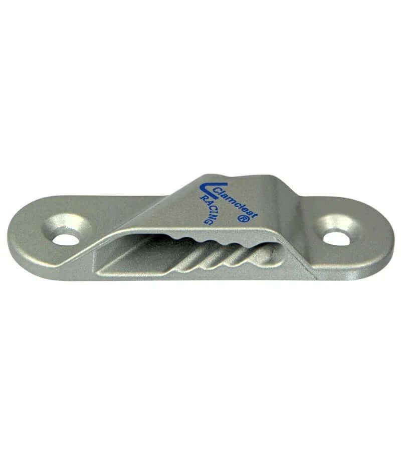 Clamcleat aluminium à plat - Tribord avec système de maintien à dents antidérapantes pour cordes 3-6 mm.