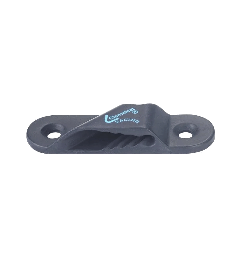 Clamcleat aluminium à plat - Tribord, accessoires marin en aluminium, diamètre de corde 3-6 mm.