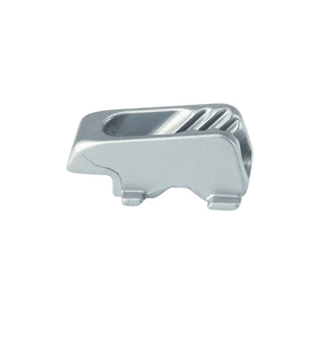 Clamcleat Aluminium pour tube - taquet seul en aluminium pour fixation sur tubes et accessoires.