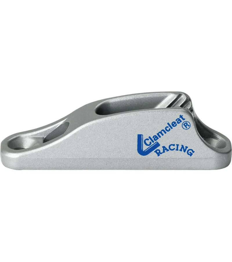 Clamcleat junior CL211 Mk1 en aluminium, longueur de 82 mm, poids de 34 g, pour cordages de 3-6 mm.