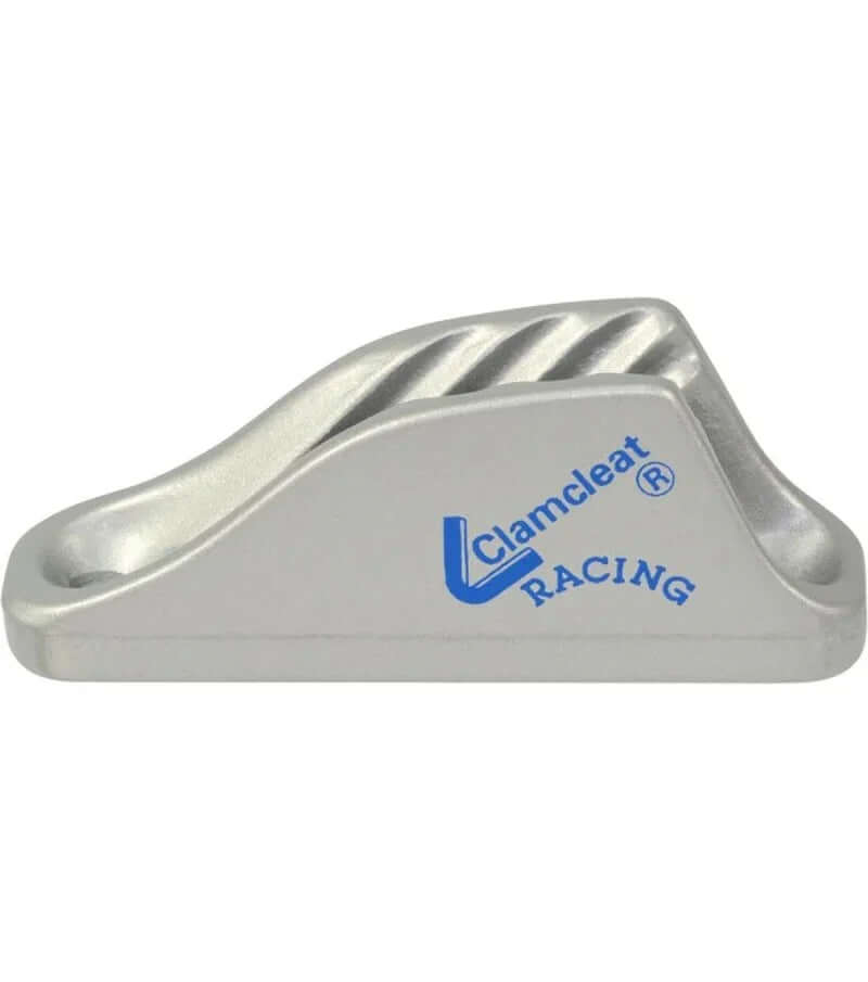 Clamcleat midi pour cordage Ø4-8mm cl254 en alliage marin anodisé avec profil antidérapant.