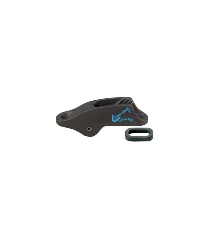 Clamcleat mini Aluminium CL253 pour palan de réglage de trapèze, en aluminium anodisé, léger, pour diamètre jusqu'à 4 mm.