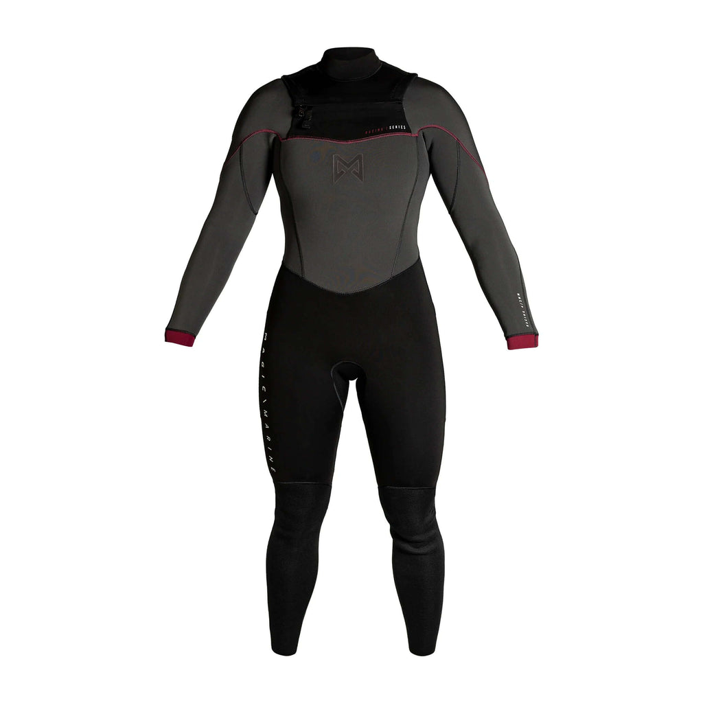 Combinaison Elite fullsuit 4/3 flatlock FZ Woman, wetsuit designed for comfort and performance with advanced technology.