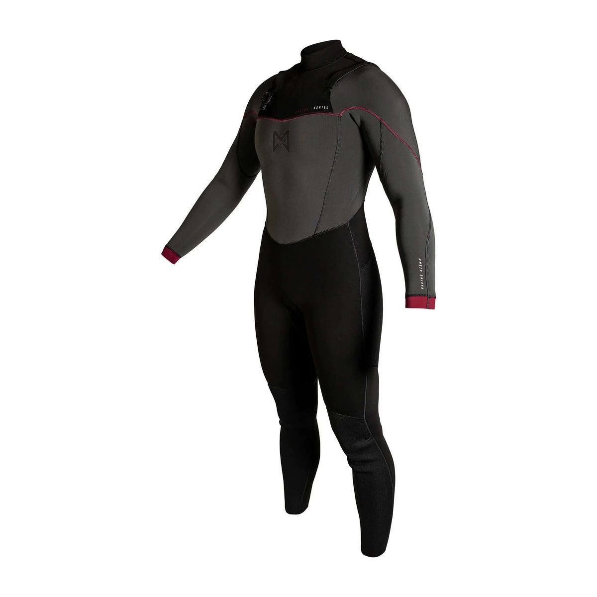 Combinaison Elite fullsuit 4/3 flatlock FZ Woman en néoprène, conçue pour le confort et la performance sur l'eau.