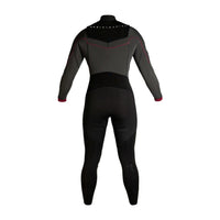Combinaison Elite fullsuit 4/3 flatlock FZ Woman vue arrière, conçue pour le confort et la performance en milieu aquatique.