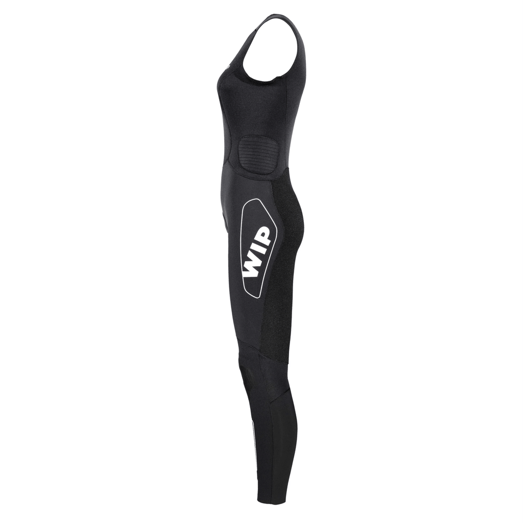 Combinaison nautique femme 3mm en néoprène, idéale pour les activités nautiques et l'ajustement féminin.