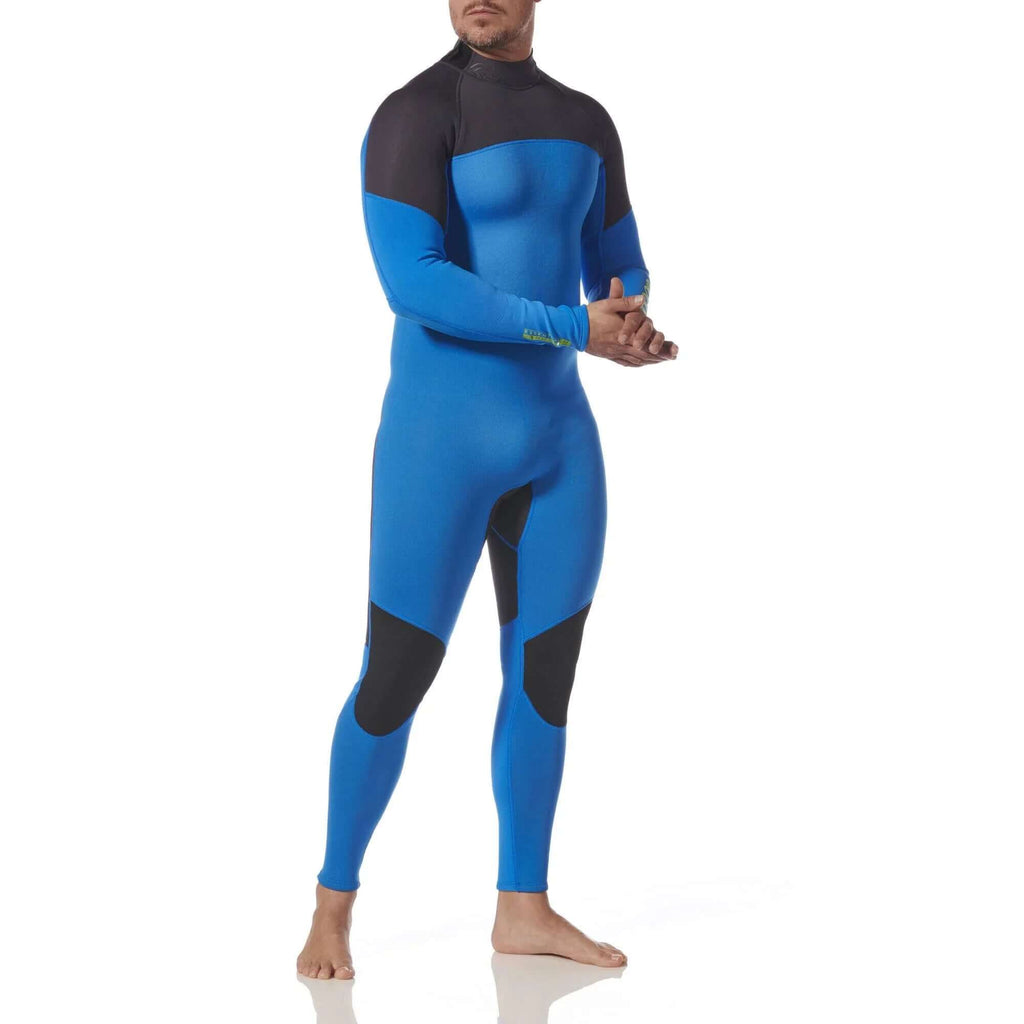 COMBINAISON NEOPRENE ESSENTIAL 3/2MM - HOMME en néoprène ultrastretch, couleur bleu, ajustement technique.