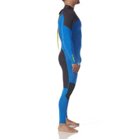 COMBINAISON NEOPRENE ESSENTIAL 3/2MM - HOMME vue latérale, néoprène ultrastretch 3/2 mm en calcaire écologique.
