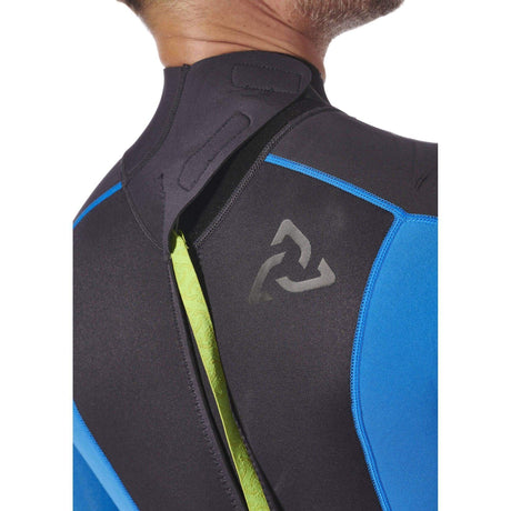 Détail de la COMBINAISON NEOPRENE ESSENTIAL 3/2MM - HOMME, montrant le col et la fermeture à glissière.