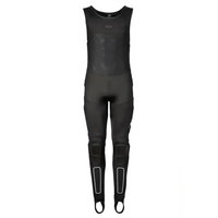 Combinaison PROTECT LONG JOHN MK2 en néoprène noir, adaptée aux sports nautiques rapides.