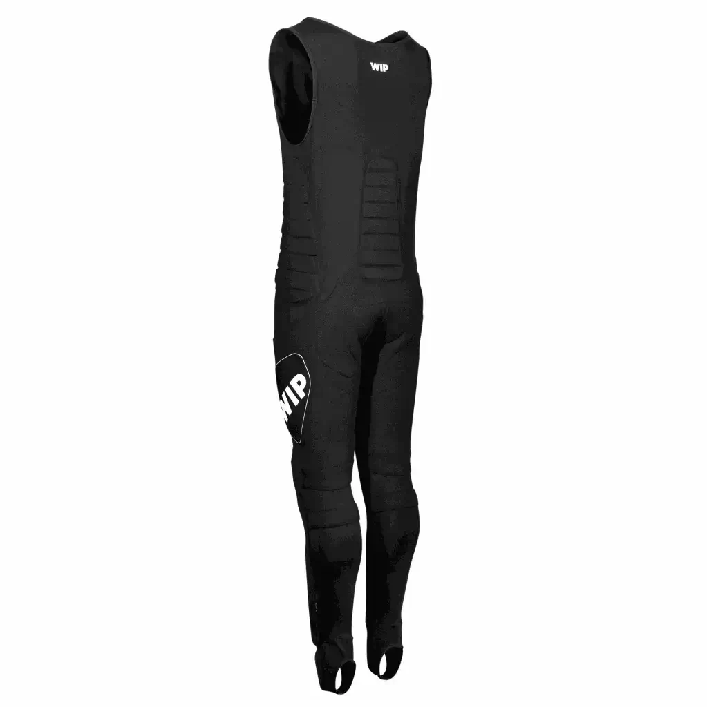 Combinaison PROTECT LONG JOHN MK2 en néoprène noir, conçue pour sports nautiques rapide.