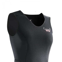 Détail de la combinaison néoprène femme été 1,5 mm de FORWARD WIP, conçue pour l'été.