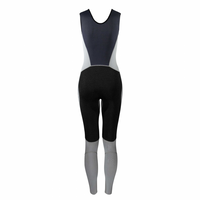 Combinaison néoprène femme 1,5 mm vue arrière, conçue pour confort et liberté de mouvement sur l'eau.