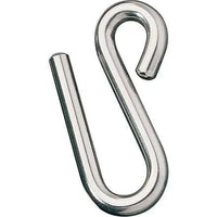 Crochet inox S 10mm  - crochet multi-usages en acier inoxydable.