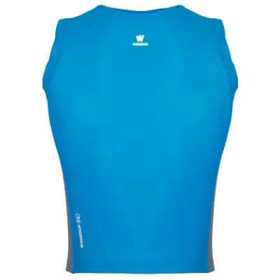 DÉBARDEUR - TANK TOP vue arrière en textile respirant, idéal pour la pratique de la voile et évacuation de l'humidité.