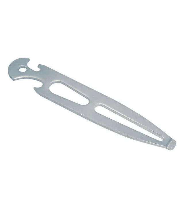 Démanilleur embouti en INOX en acier inoxydable haute résistance, compatible avec la majorité des manilles standards.