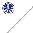 Dyneema D-Pro argent 2mm, corde légère avec résistance à l'abrasion et aux UV, vendue au mètre.
