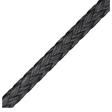 Dyneema D-Pro noir 3mm, corde tressée noire en polyuréthane, résistance à l'abrasion et aux UV.